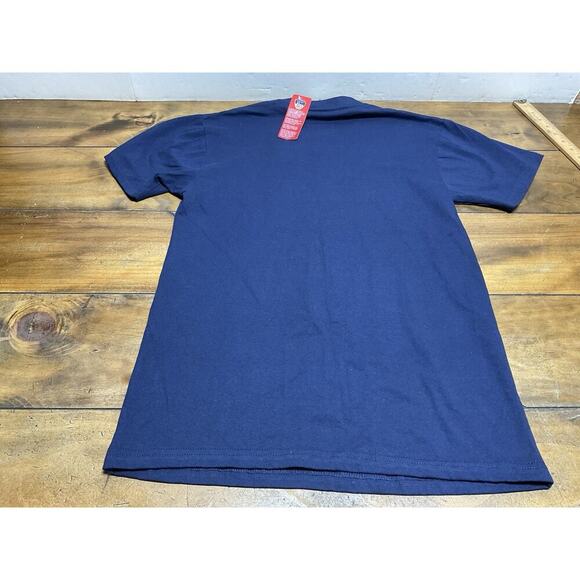 FDNY Shirt Mens Medium Blue New York City Fire Department Embroidered Patch NWT - Picture 9 of 9